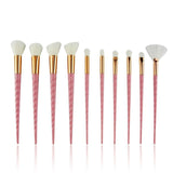 10pcs Unicorn Makeup Brushes Set