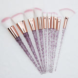 10pcs Unicorn Makeup Brushes Set