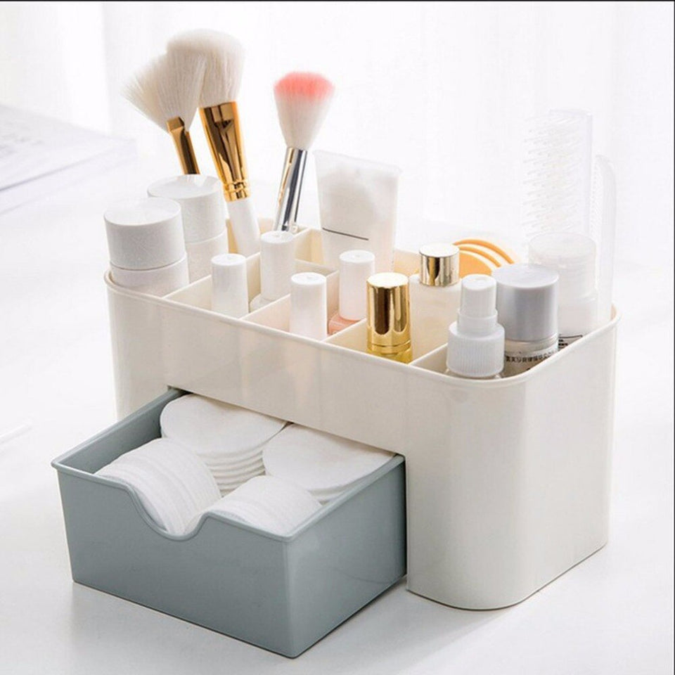 Makeup Brush Cosmetic Organizer Plastic Cosmetic Storage
