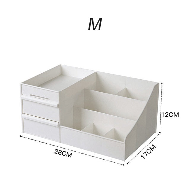 Large Capacity Cosmetic Storage Box Drawer Makeup Organizer