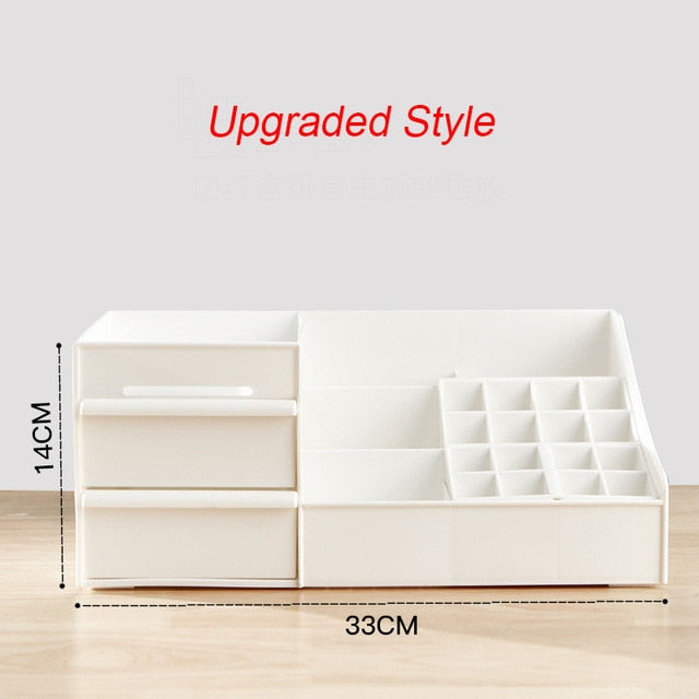 Large Capacity Cosmetic Storage Box Drawer Makeup Organizer