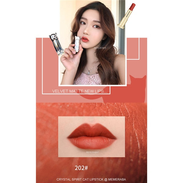 Liquid Lipstick Matte Long Lasting Korean Nude Lipstick Red Lipsticks