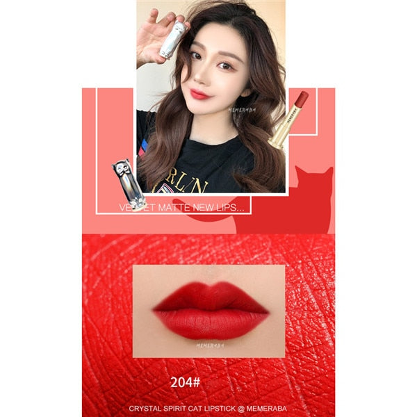 Liquid Lipstick Matte Long Lasting Korean Nude Lipstick Red Lipsticks