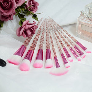 10pcs Unicorn Makeup Brushes Set