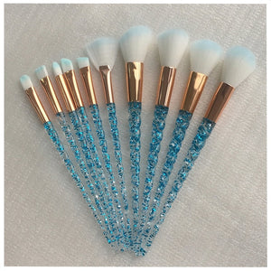 10pcs Unicorn Makeup Brushes Set