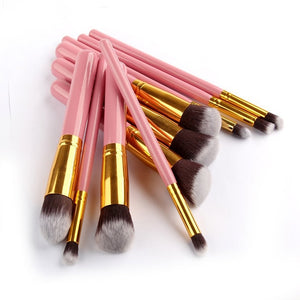 10pcs Makeup Brushes set
