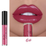 Nude Glitter Shimmer Liquid Lipstick Cosmetics Lips Gloss