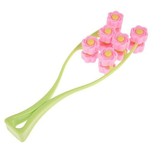 Rose Shape Face Up Roller Massage Slimming Remove