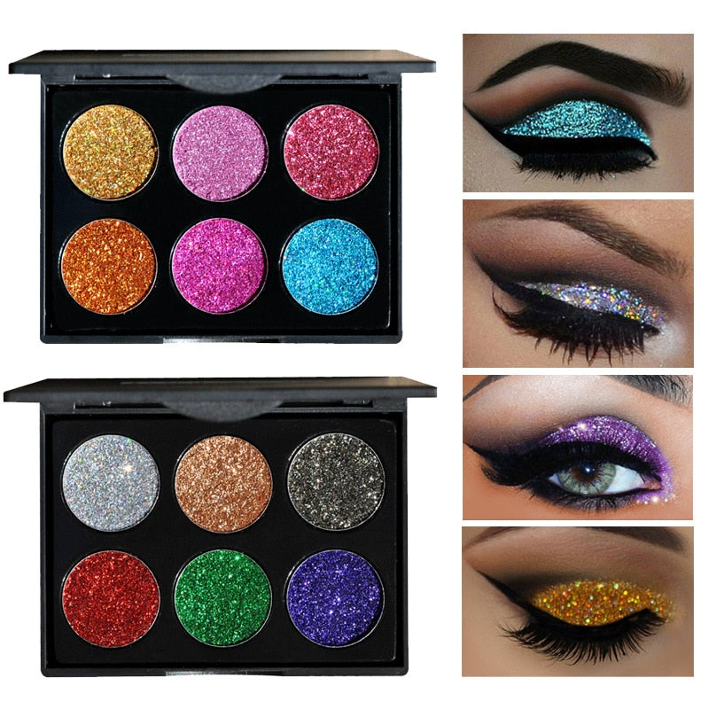 Diamond Golden Color Powder Glitter Eye Shadow