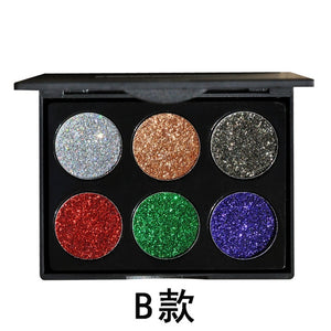 Diamond Golden Color Powder Glitter Eye Shadow
