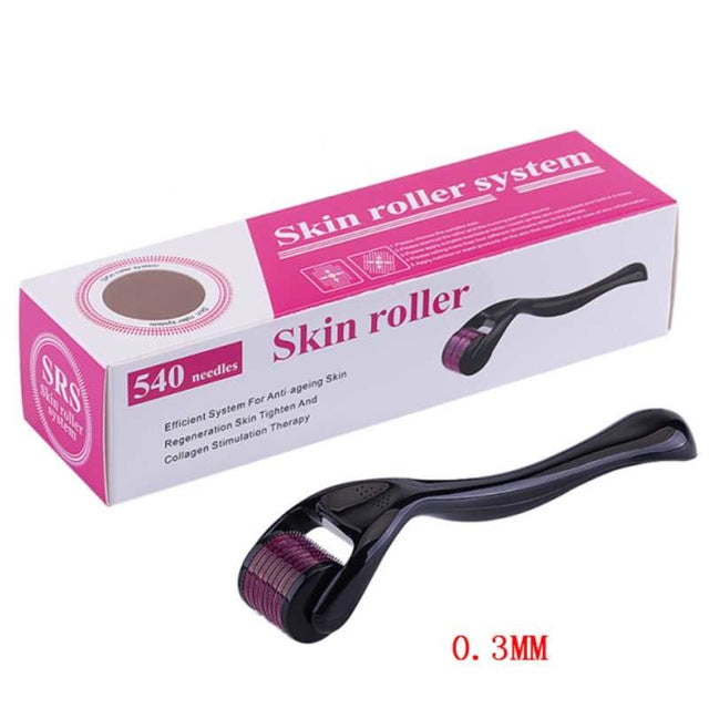 24k Gold Colour Vibration Facial Beauty Roller Massager