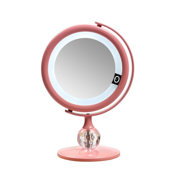 Touch Dimmer LED Mirror Touch Screen Makeup Mirror