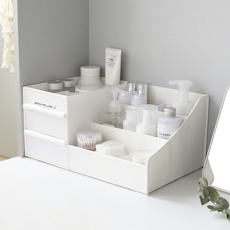 Large Capacity Cosmetic Storage Box Drawer Makeup Organizer