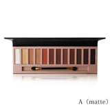 Women 12 Colors Shimmer Or Matte Eyeshadow