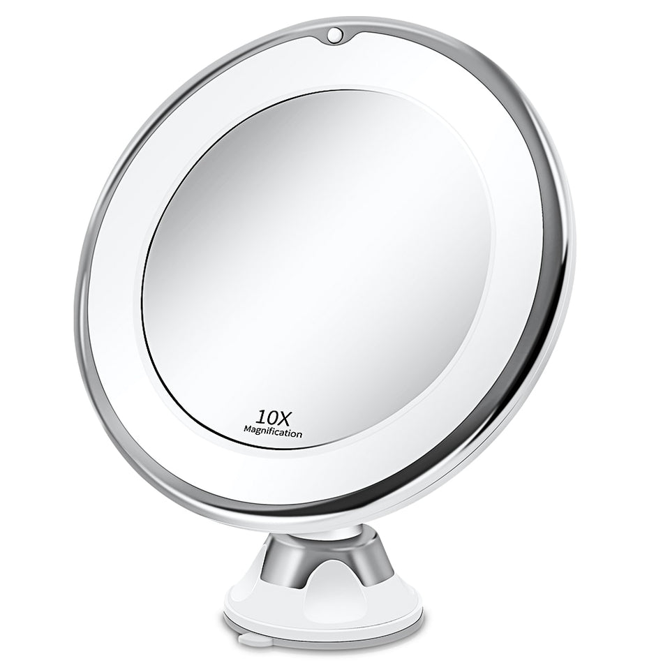 Makeup Vanity Mirror With 10X Lights