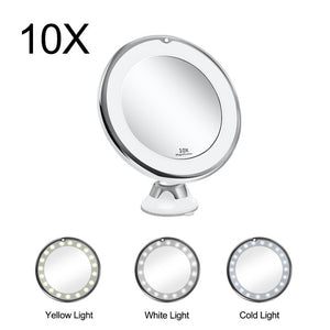 Makeup Vanity Mirror With 10X Lights
