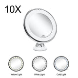 Makeup Vanity Mirror With 10X Lights