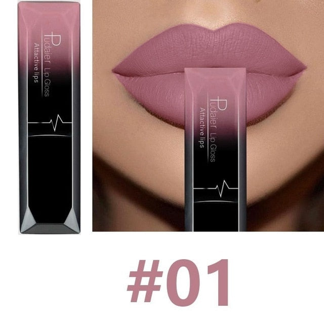 Waterproof Nude Lipstick Long Lasting Liquid Matte Lipstick Kit