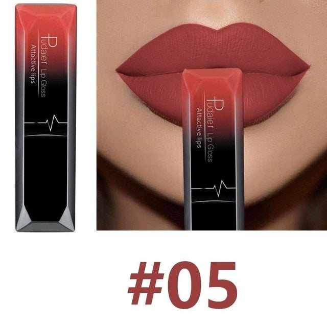 Waterproof Nude Lipstick Long Lasting Liquid Matte Lipstick Kit