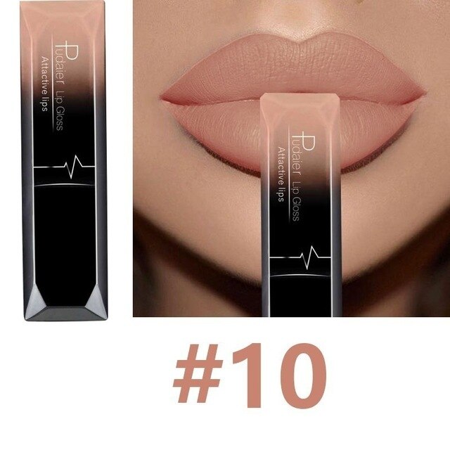 Waterproof Nude Lipstick Long Lasting Liquid Matte Lipstick Kit