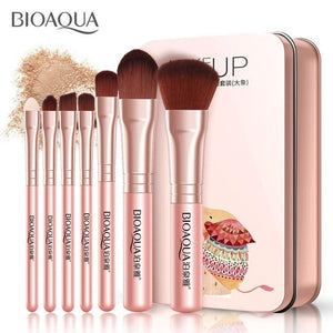 7PCS/SET Pro Women Facial Makeup Brushes Set