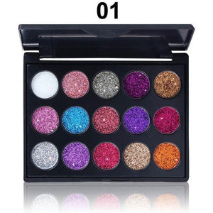 40 Colors Smoky/Warm Eye Makeup Matte Glitter EyeShadow