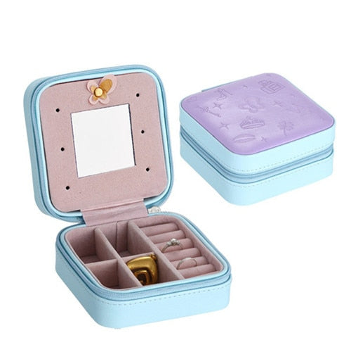 Jewelry Box Travel Cosmetic Jewelry Casket Organizer