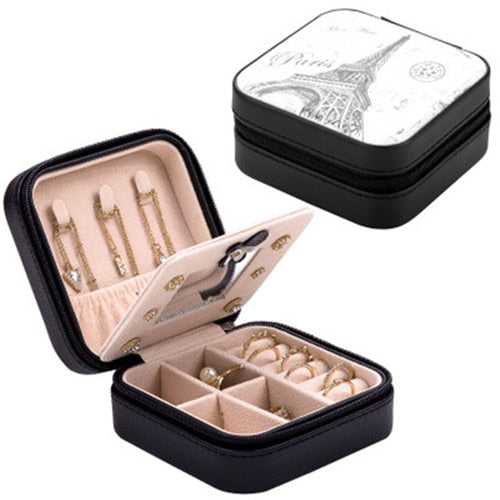 Jewelry Box Travel Cosmetic Jewelry Casket Organizer