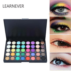 40 Colors Smoky/Warm Eye Makeup Matte Glitter EyeShadow