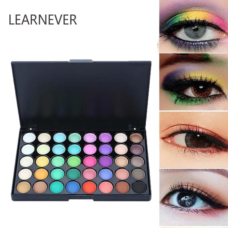 40 Colors Smoky/Warm Eye Makeup Matte Glitter EyeShadow