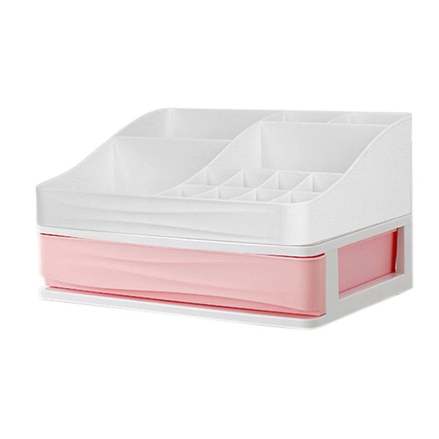 Plastic Cosmetic Drawer Makeup Organizer