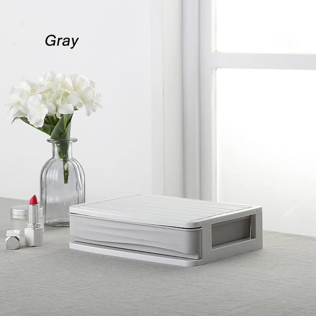 Plastic Cosmetic Drawer Makeup Organizer
