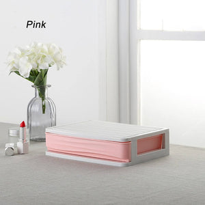 Plastic Cosmetic Drawer Makeup Organizer
