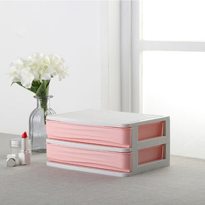 Plastic Cosmetic Drawer Makeup Organizer