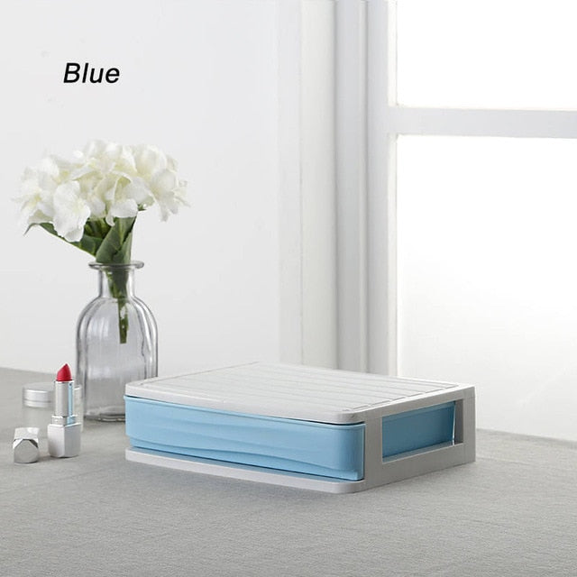 Plastic Cosmetic Drawer Makeup Organizer