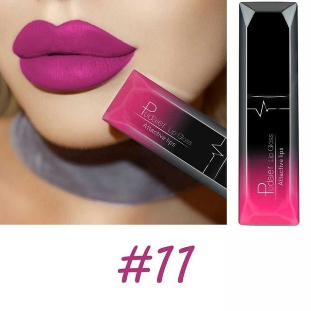 Waterproof Nude Velvet Glossy Lip Gloss Lipstick