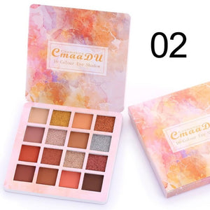 16-Colors Glitter  Eye Shadow