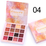 16-Colors Glitter  Eye Shadow